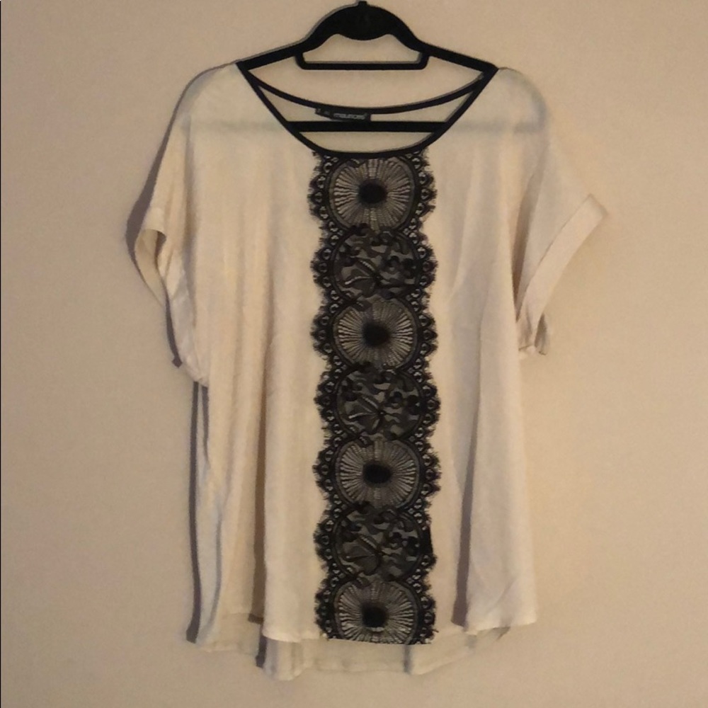 Black Lace Top